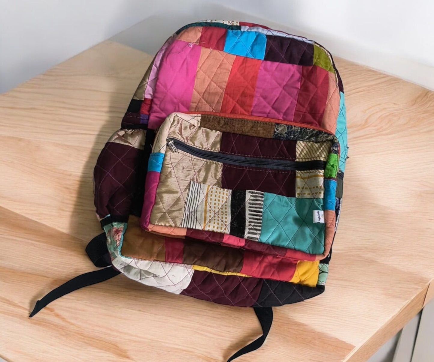 Eco-friendly and Stylish Backpacks: Bright Indian Prints- Your Travel Companion