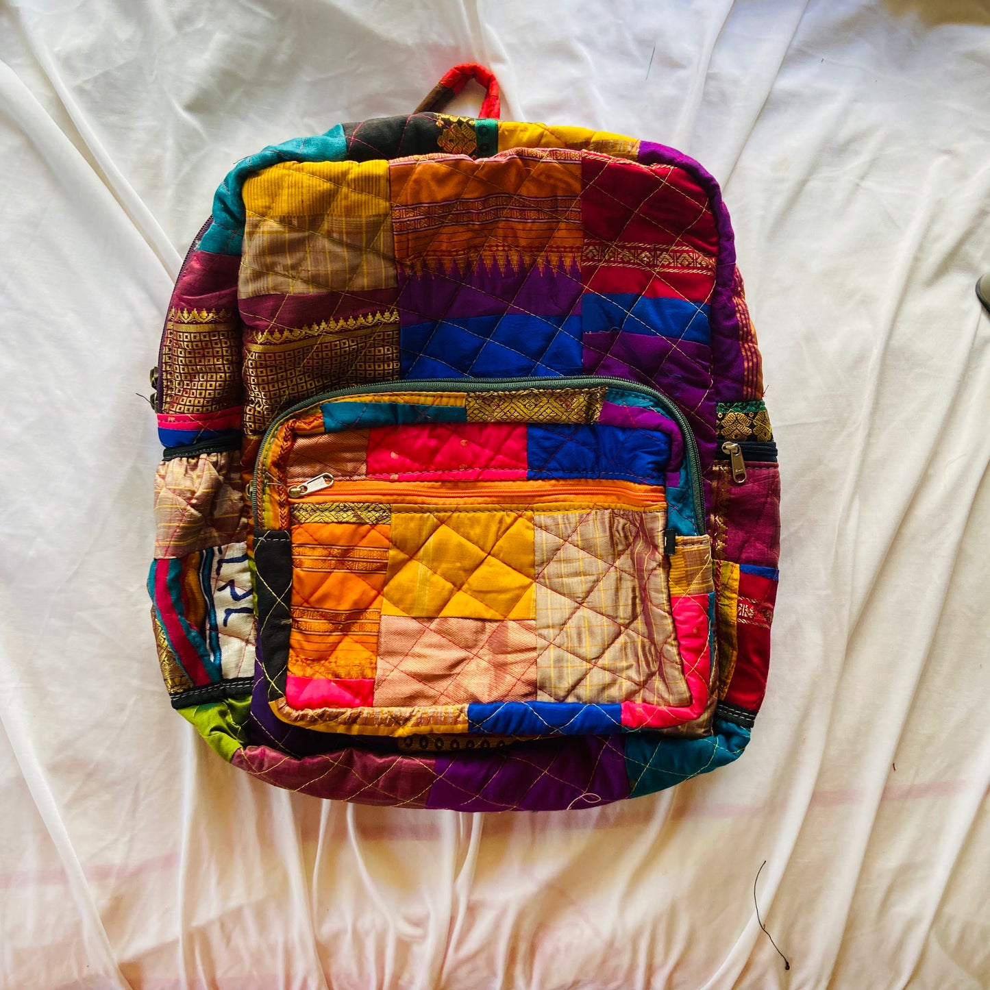 Eco-friendly and Stylish Backpacks: Bright Indian Weaves- Your Travel Companion