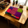 Bright Indian Weaves Patchwork Quilted Laptop Sleeve- 8 sizes available- Functional, Stylish
