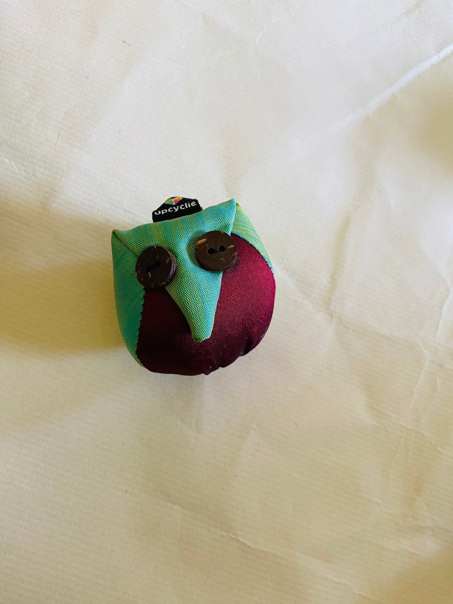Bag Charms and Keychains - Handmade - Multicolour - Upcyclie made by women, patchwork quilted