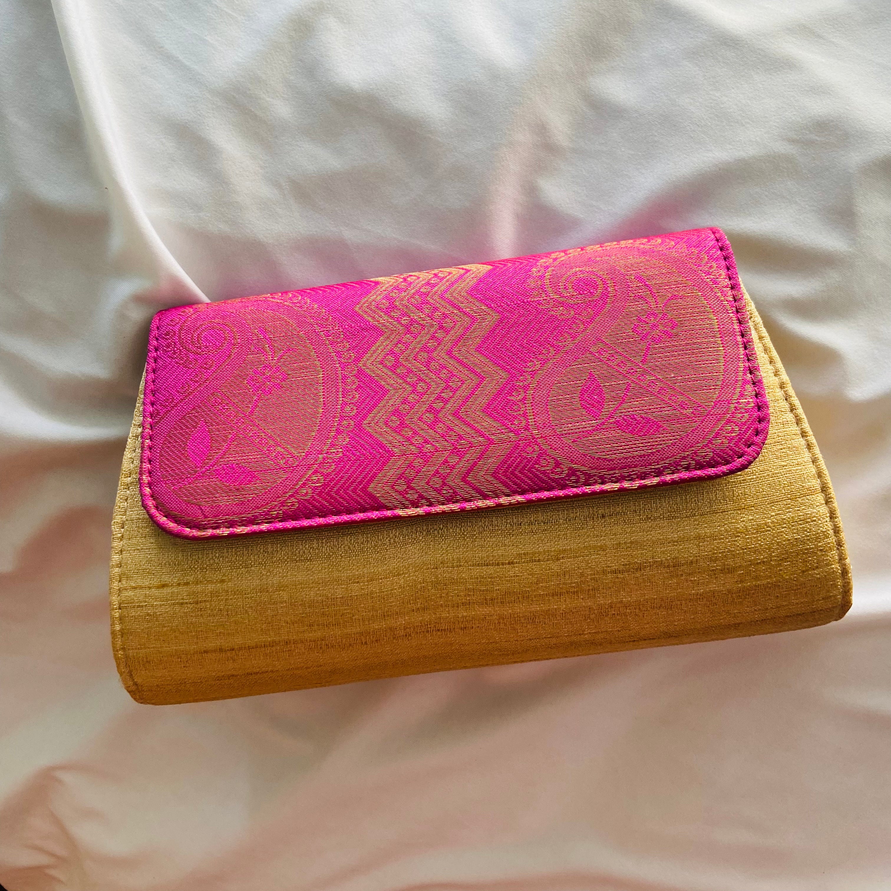 Natural Fiber Handbag with Pink Pearl and Sterling Silver - Pearl Spirit |  NOVICA