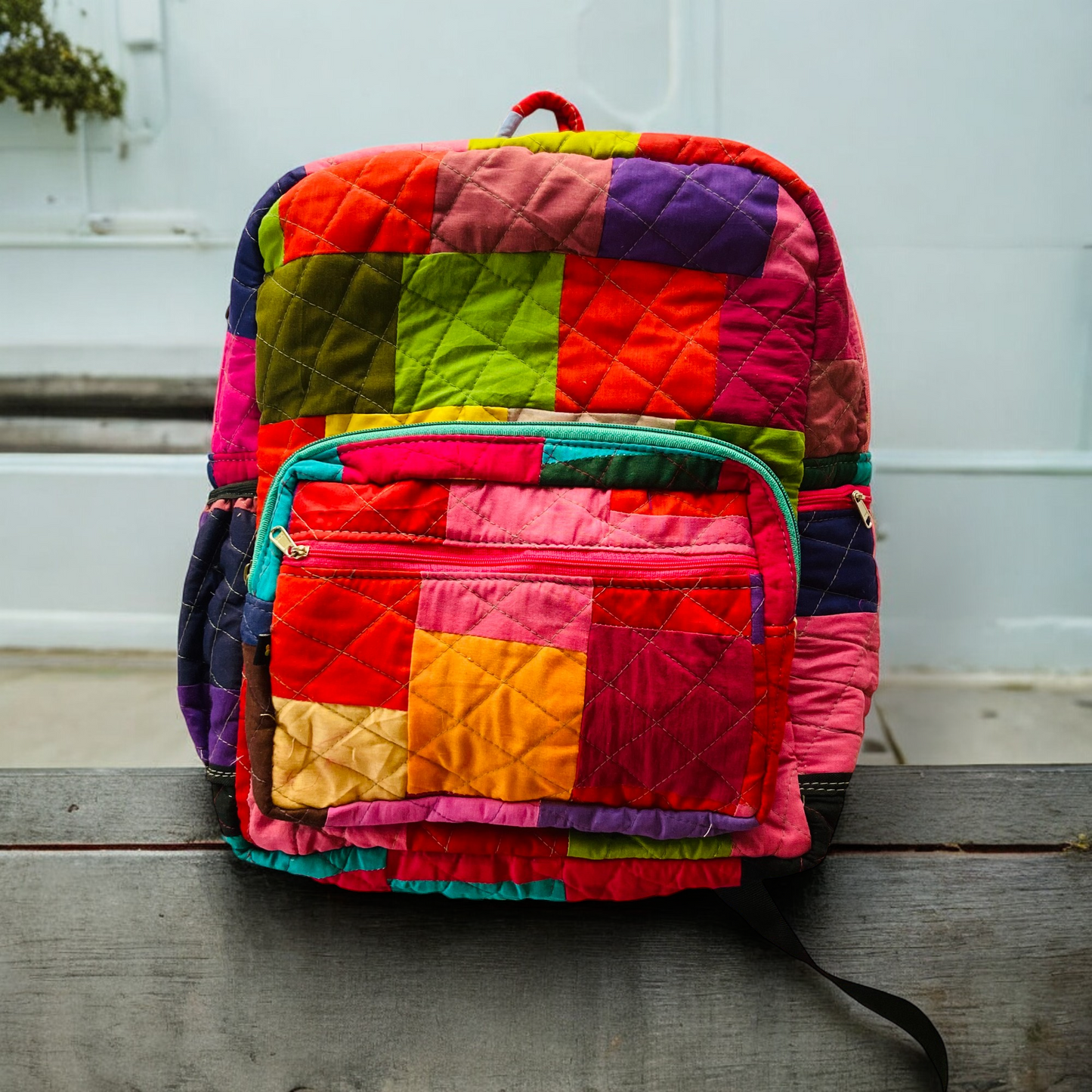 Eco-friendly and Stylish Backpacks: Multicolor Solids - Your Travel Companion