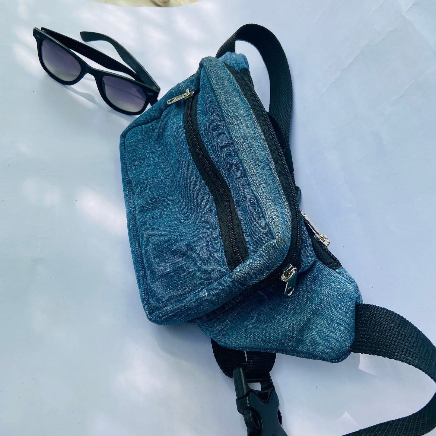 denim waist bag
sling bag
personalised bag
custom name bag
pure cotton sling
travel bag
sturdy bag
waterproof bag
denim sling
hip bag
fanny pack
custom waist bag
travel waist bag
monogrammed bag
unisex waist bag
belt bag
personalized gift
denim sling