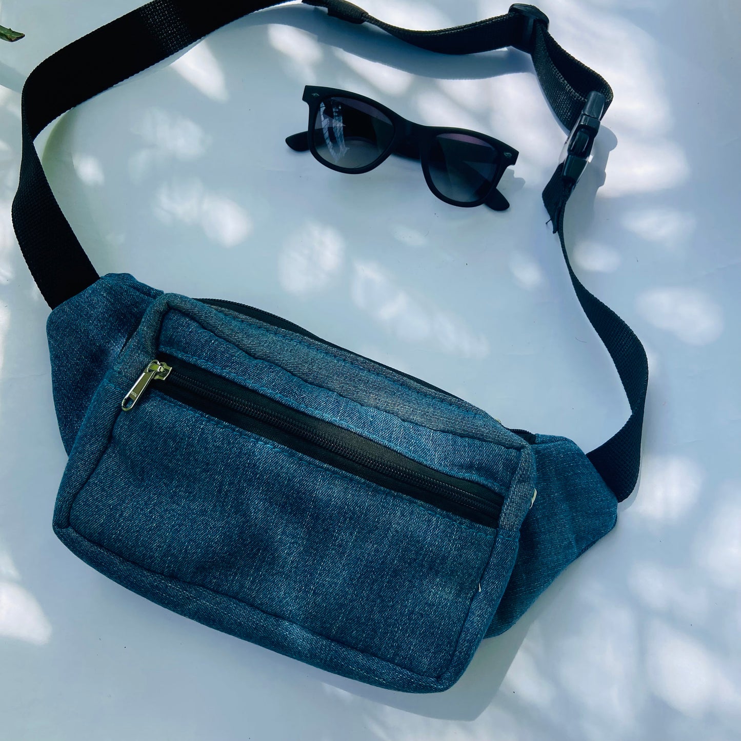denim waist bag
sling bag
personalised bag
custom name bag
pure cotton sling
travel bag
sturdy bag
waterproof bag
denim sling
hip bag
fanny pack
custom waist bag
travel waist bag
monogrammed bag
unisex waist bag
belt bag
travel accessory