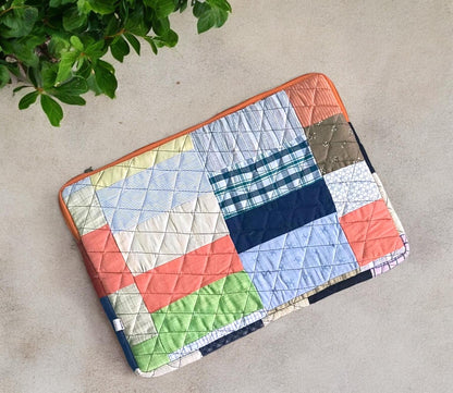 Eco-Friendly Laptop Sleeve- Functional, Stylish, Size fitting with Travel Pouch Gift set - Assortment of Colours