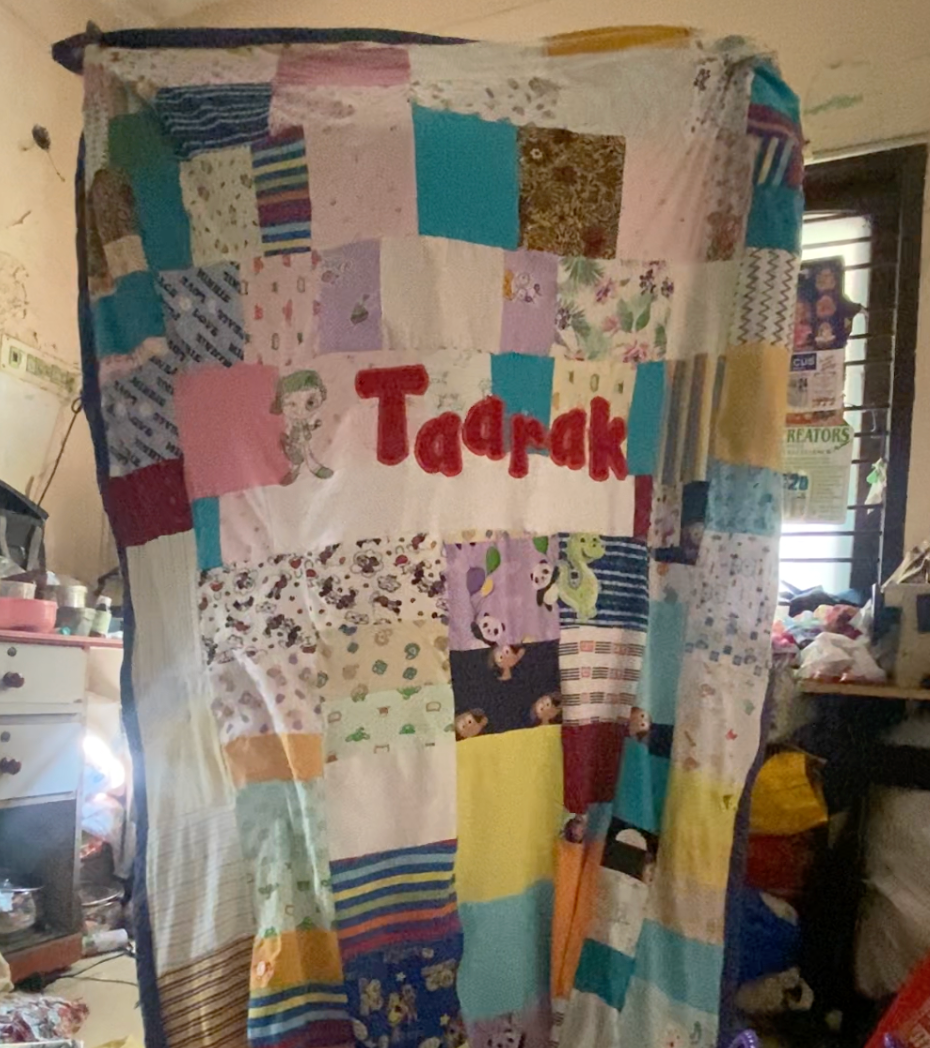 Quilt Made From Baby Old Baby Clothes Quilt Memory Bags And