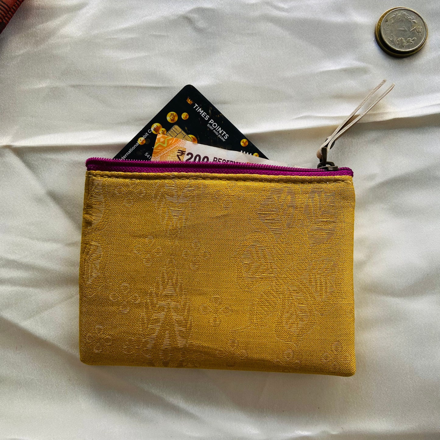 Small Zipper Wallet- Coin pouches- Multi-Colour