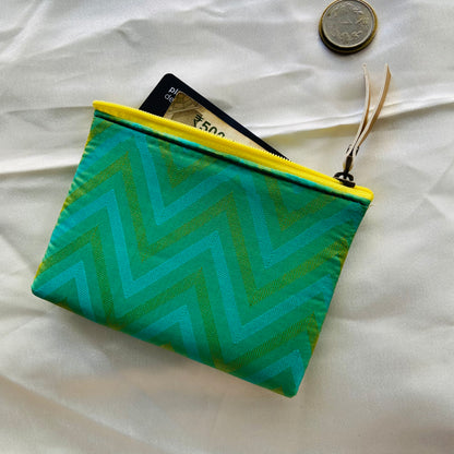 Small Zipper Wallet- Coin pouches- Multi-Colour Single any colour
